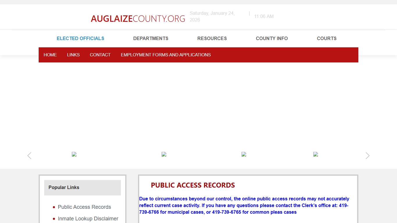 Public Access Records Auglaize County